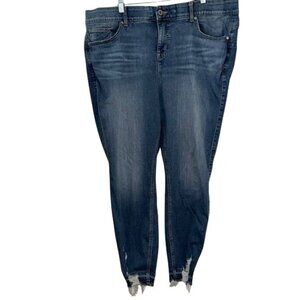 Torrid Bombshell Skinny Jeans Size 22T Premium Stretch Denim Womens Blue